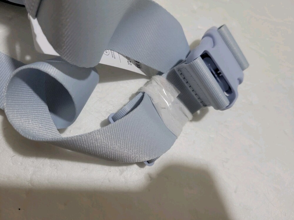 NWT Athleta All About Tipping Large Belt Bag Light Blue Purse Crossbody - Picture 7 of 10